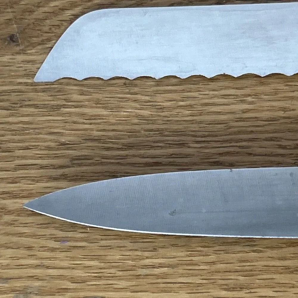 Solingen Rostfrei Spezial Hohlschliff Kitchen Bread Carving Chefs Knife Knives